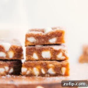 Snickerdoodle Blondies 3 Delicious Snickerdoodle Blondies, soft, chewy, and topped with cinnamon sugar.