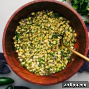 Chipotle Corn Salsa 3 Delicious Chipotle Corn Salsa ready to be served