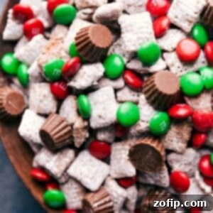 Magical Reindeer Munchies 2 A finished delicious holiday dessert perfect for snacking.