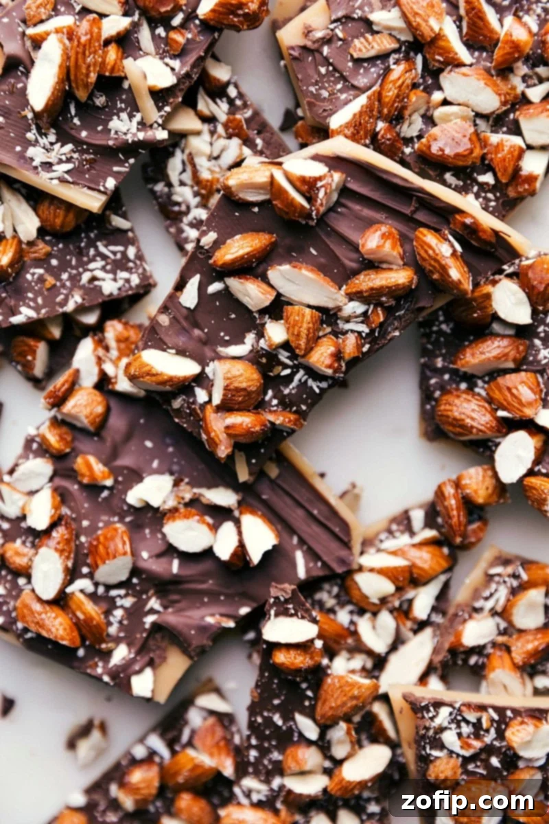 Crunchy Toffee Delight - A Sweet Treat Ready for Indulgence Finished crunchy toffee dessert on a plate, tempting and ready to be enjoyed.