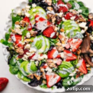 Strawberry Poppyseed Perfection 3 Easy Strawberry Poppyseed Salad with dressing and candied almonds