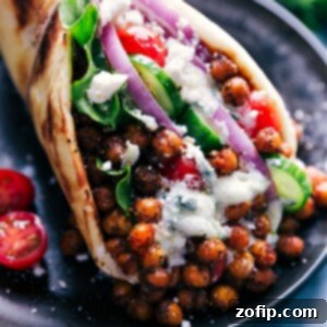 Plant-Based Gyros 2 A delicious Vegetarian Gyro recipe card image.