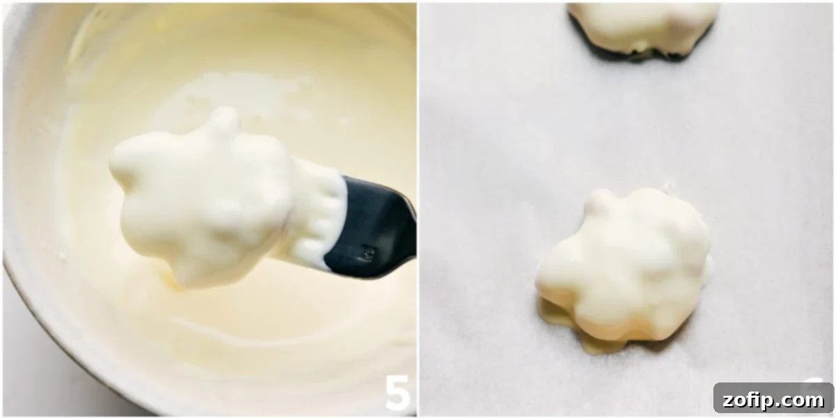 Dipping Polar Bear Paws in White Chocolate
