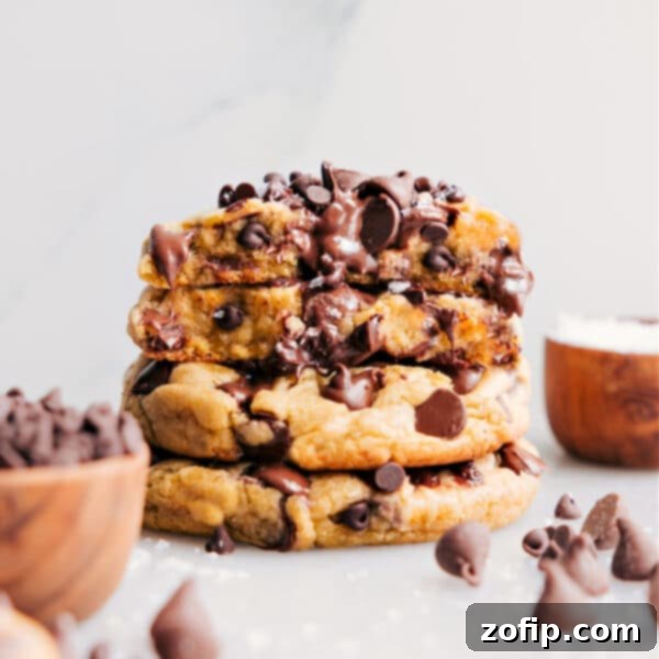 Bakery Style Chocolate Chip Cookies