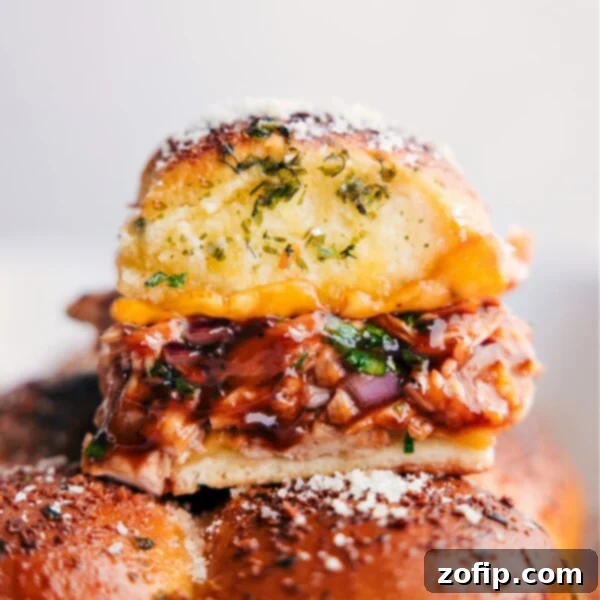 BBQ Chicken Pizza Delight 5 BBQ Chicken Sliders