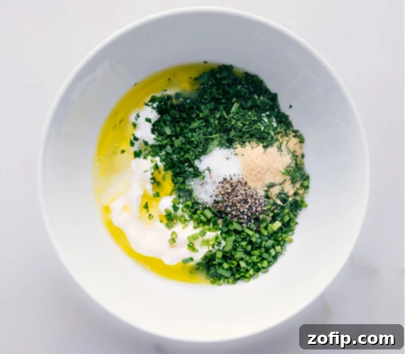 Making Buttermilk Ranch Dressing Recipe